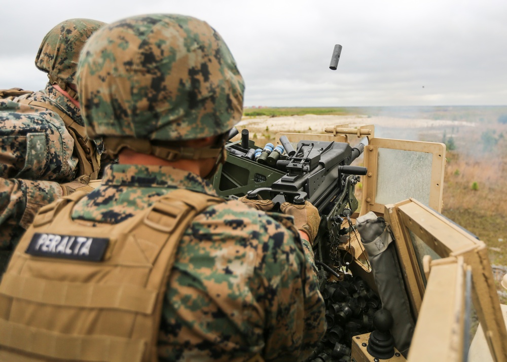 CLR-2 conducts automatic grenade launcher range