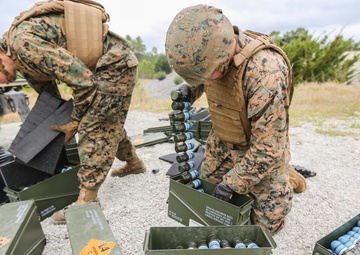 CLR-2 conducts automatic grenade launcher range