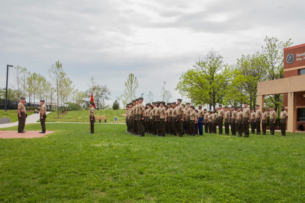 Award Ceremony of U.S. Marine Corps Col. Andrew M. Regan and Capt. Jeffrey J. Rollins