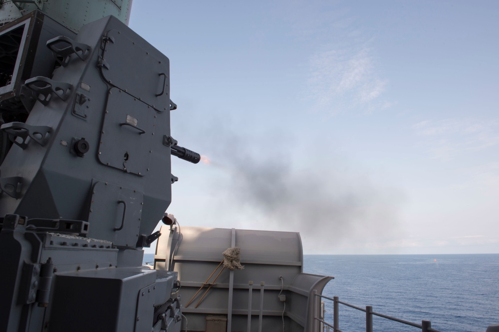 CIWS Live-fire