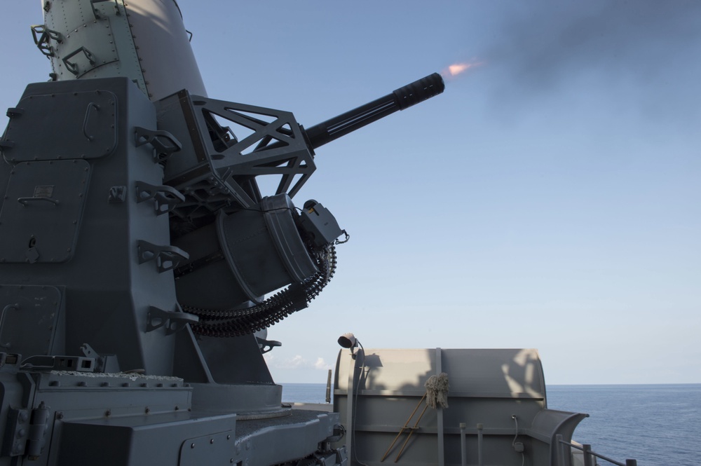 CIWS Live-fire