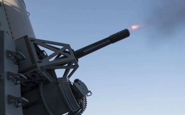 CIWS Live-fire