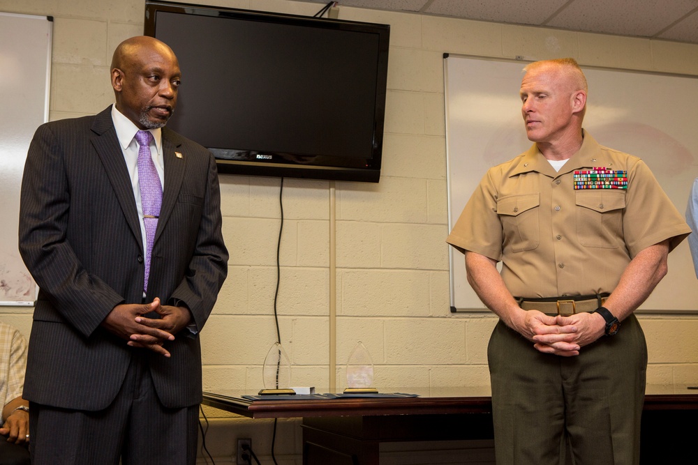 MCIEAST OSBP Award Presentation MCIEAST OSBP Award Presentation