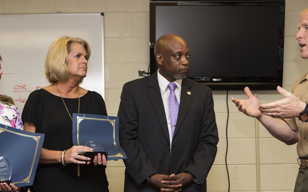 MCIEAST OSBP Award Presentation