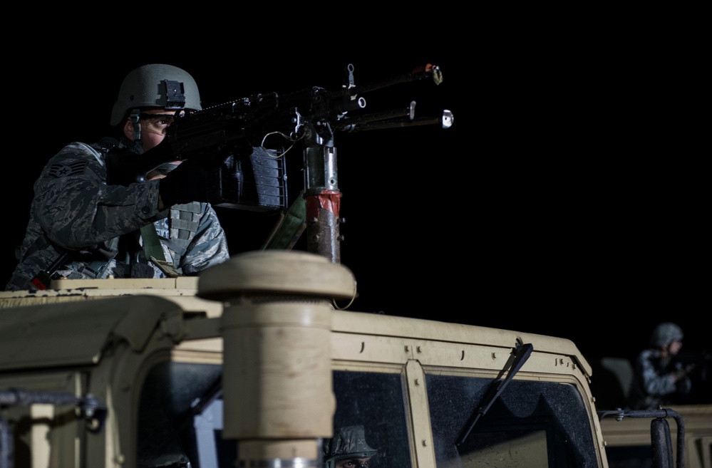 Security Forces Airmen participate in Combat Leaders Course