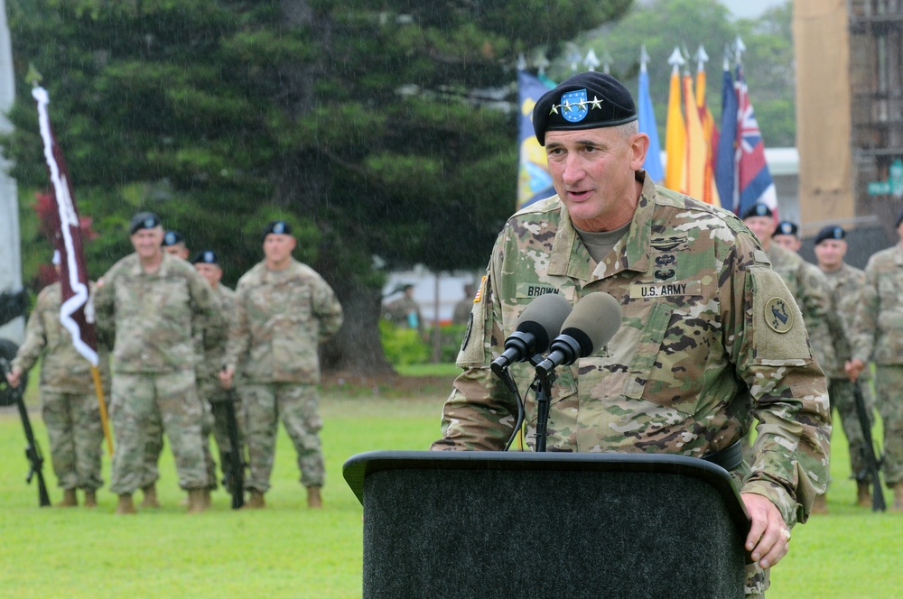 U.S. Army Pacific bids farewell, welcomes new commander