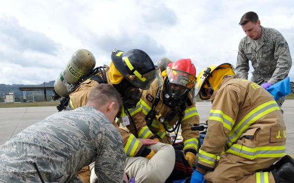 Team Ramstein tests readiness with Wing Thunder 16-03