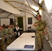 Royal Army chaplain presides over international service