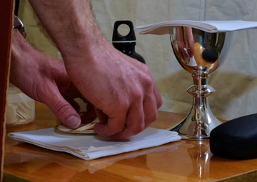 All are welcome during multinational spiritual service