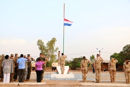 Dutch, WA16 participants recognize Netherlands Remembrance Day