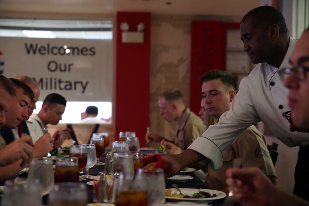 Art Institute hosts Marines for Celebrity Chef Luncheon