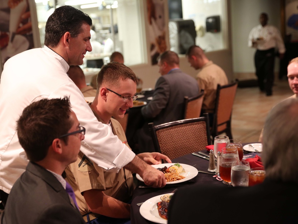 Art Institute hosts Marines for Celebrity Chef Luncheon