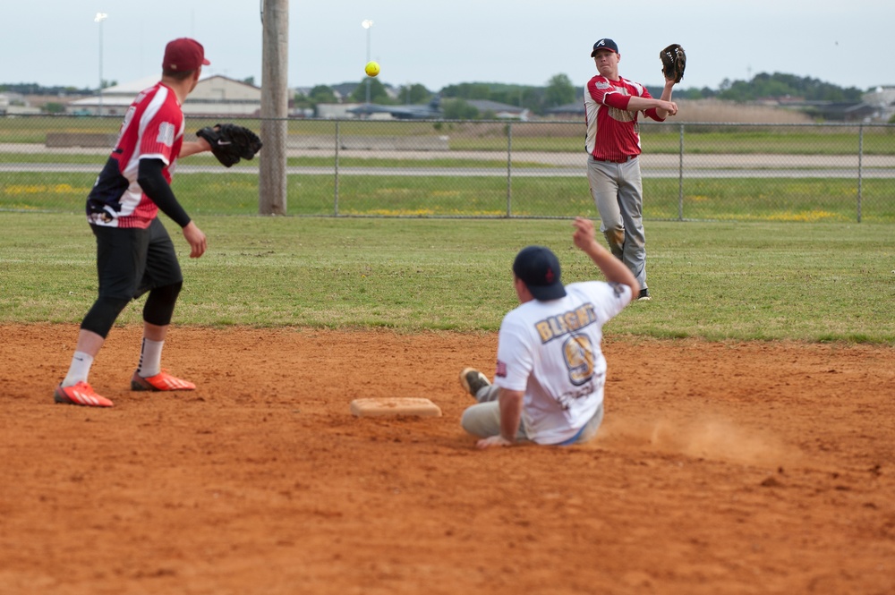 ‘Swing Kingz’ slide into victory during softball tournament