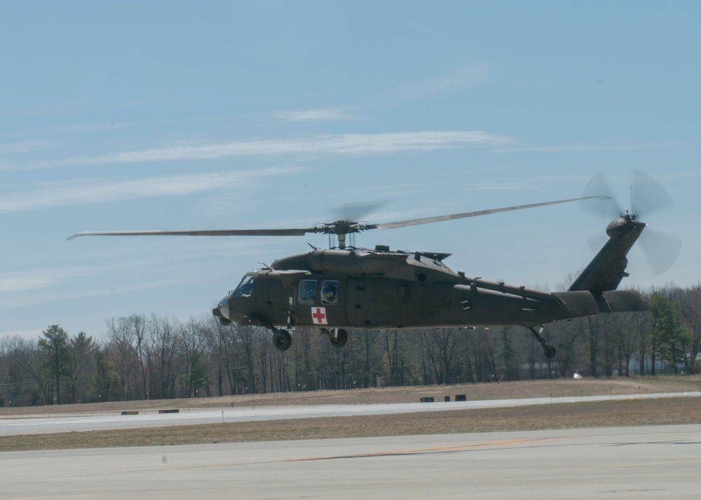 Black Hawk Lifts Off