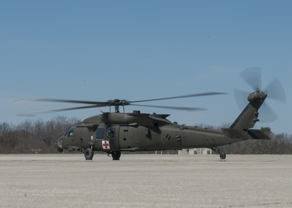 Black Hawk Lifts Off