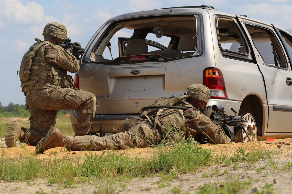 Paratroopers, Combined Arms Live-Fire Exercise