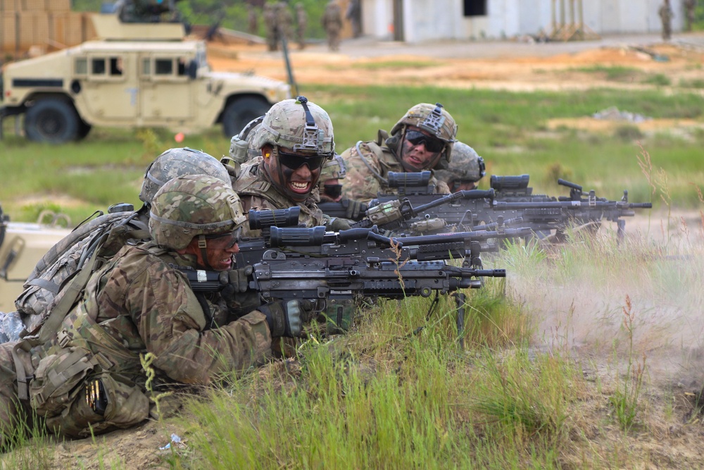 Paratroopers, Combined Arms Live-Fire Exercise