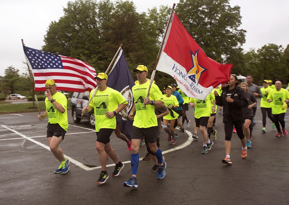 Running to honor the fallen