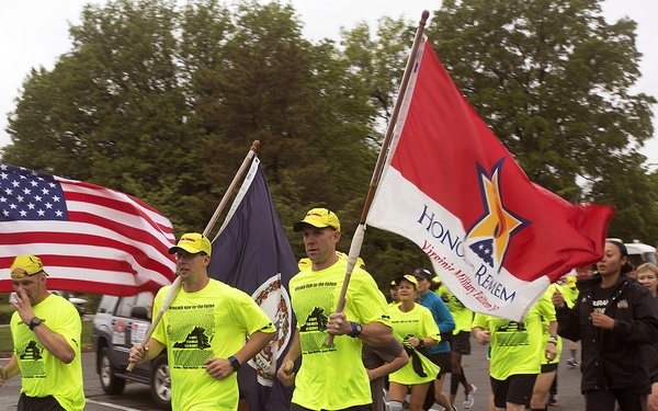 Running to honor the fallen