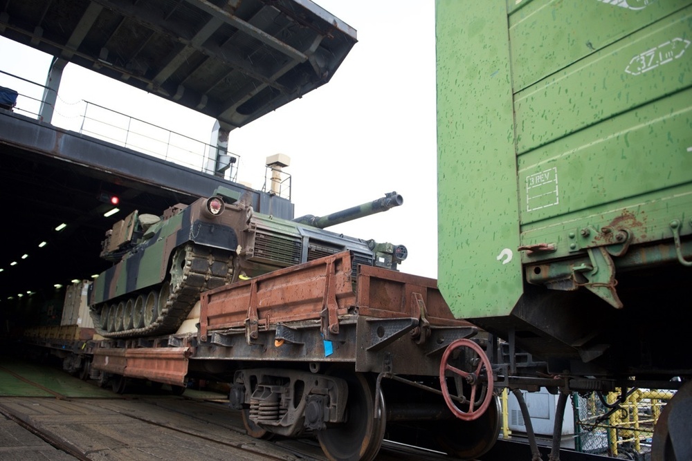 First U.S. tank in Georgia