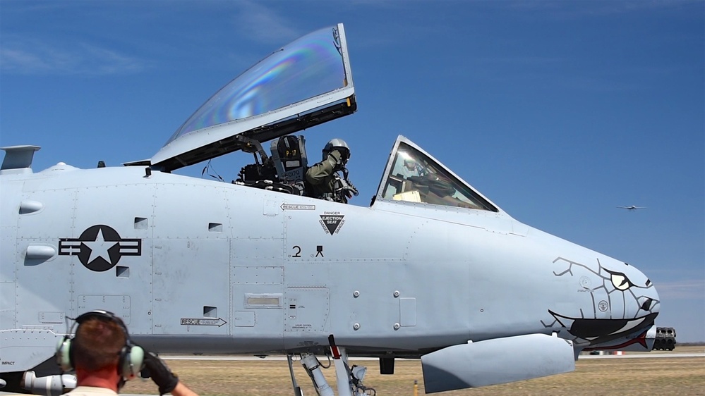 174th Attack Wing Supports Air Training