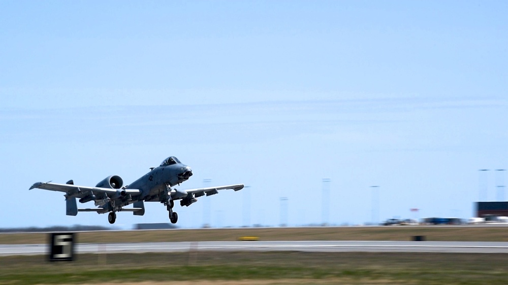 174th Attack Wing Supports Air Training