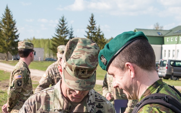 4th ID Deputy Commander visits U.S., Lithuanian Soldiers