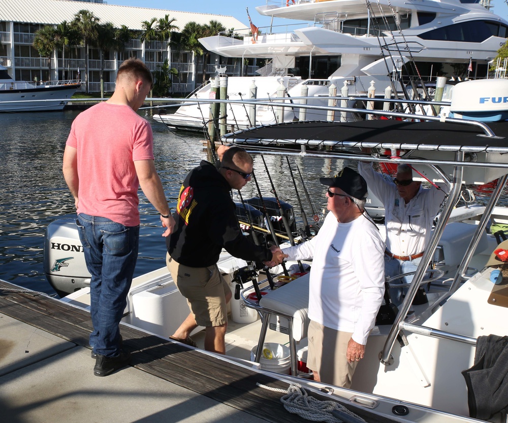 Fort Lauderdale Marina Takes a Hero Fishing