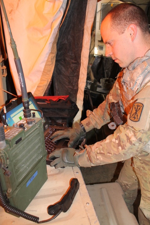 Thunderbolt Soldiers take communication assets to the next level