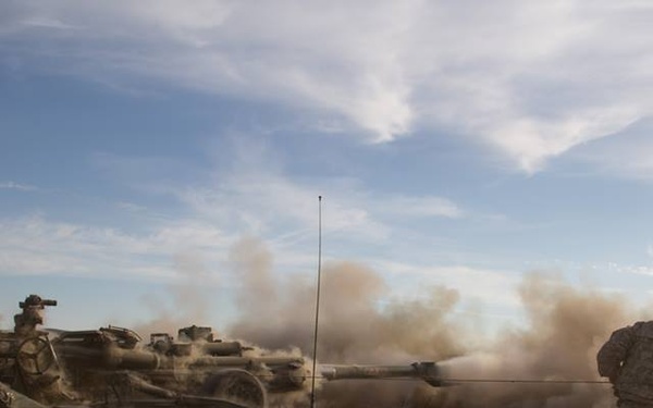 2-17 FA Conducts Direct Fire