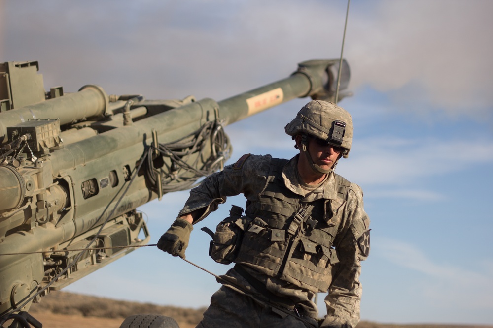 2nd Battalion, 17th Field Artillery Conduct Calibration