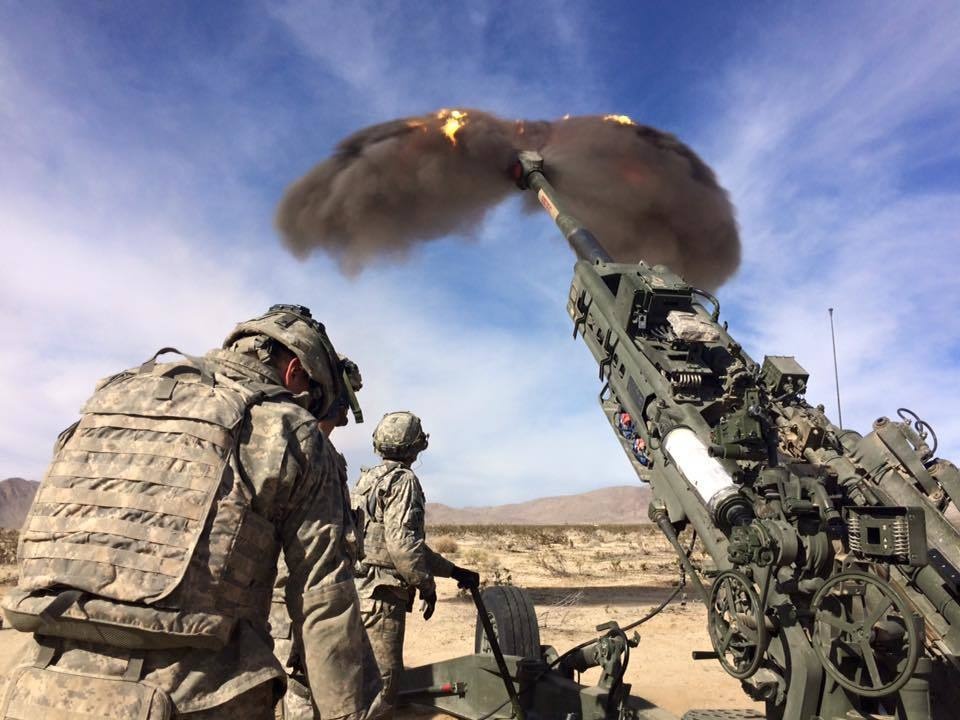 2nd Battalion, 17th Field Artillery at the National training Center