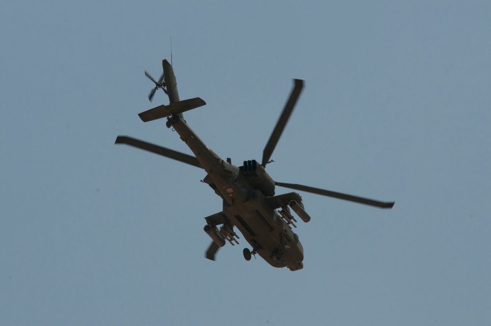 KAF, 40th CAB make history with Apache live-fire shoot