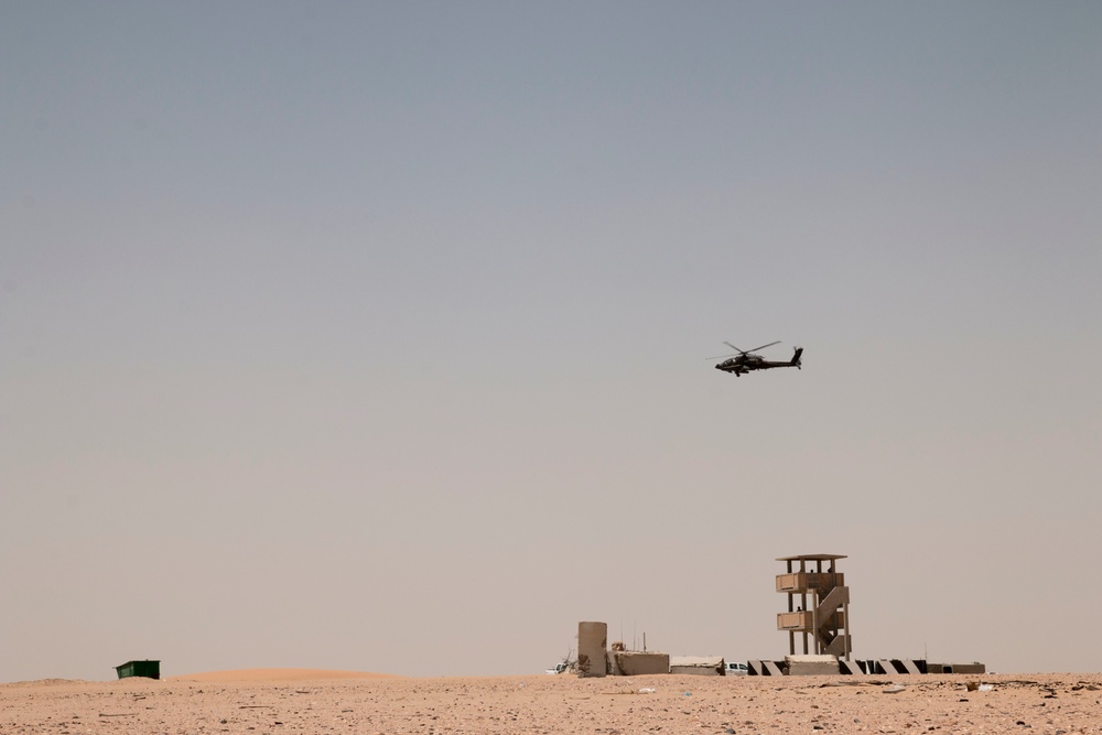 KAF, 40th CAB make history with Apache live-fire shoot
