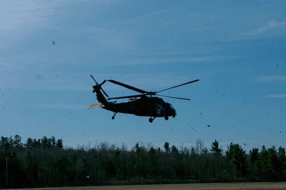 Black Hawk Lifts Off