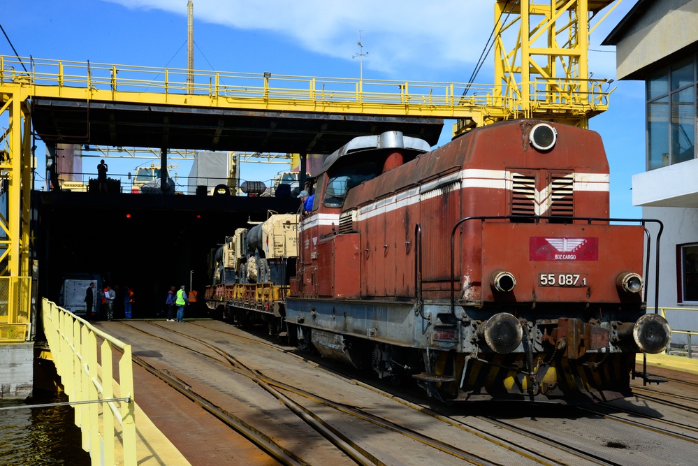 Noble Partner 16 Ferry Being Loaded in Bulgaria