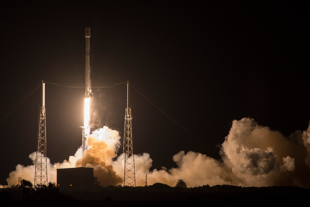 45th SW successfully launches Falcon 9 JCSAT-14
