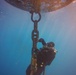 Seabee Divers conduct port repairs in Souda Bay, Crete.