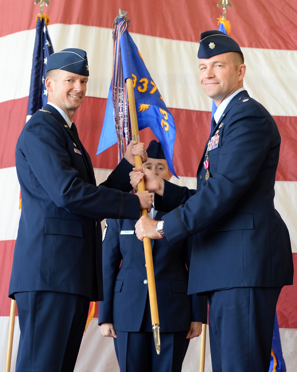 337th ACS welcomes new commander