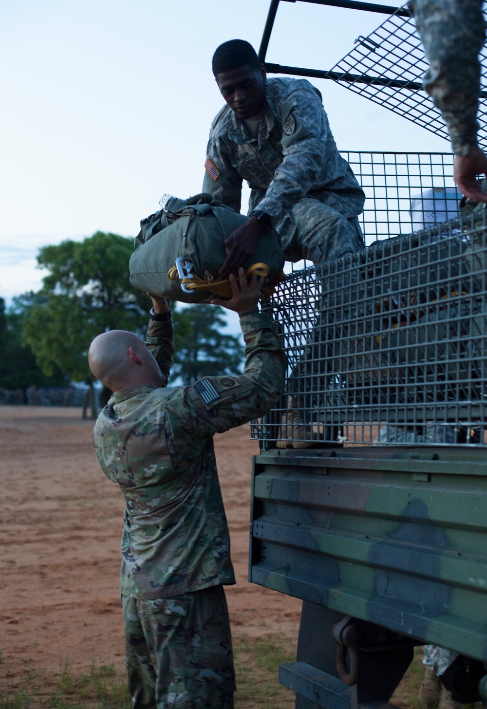 Fort Bragg Paratroopers Prepare For Airborne Op