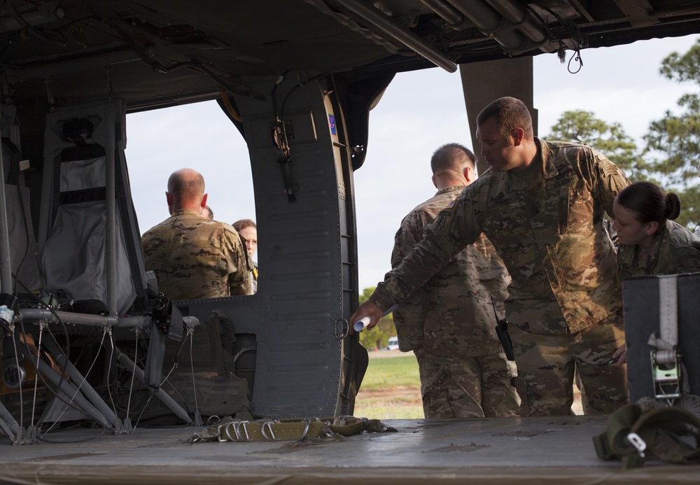 Fort Bragg Aviation Crew Conduct Briefing