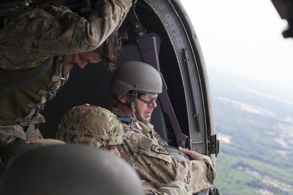 Fort Bragg Paratroopers Conduct Airborne Operation