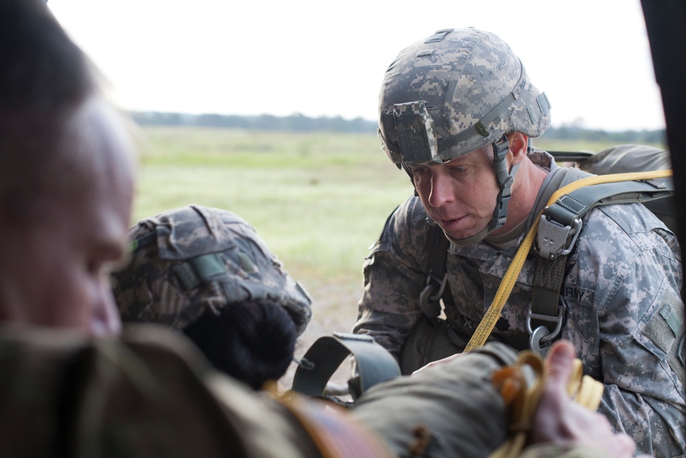 Fort Bragg Paratroopers Conduct Airborne Operation