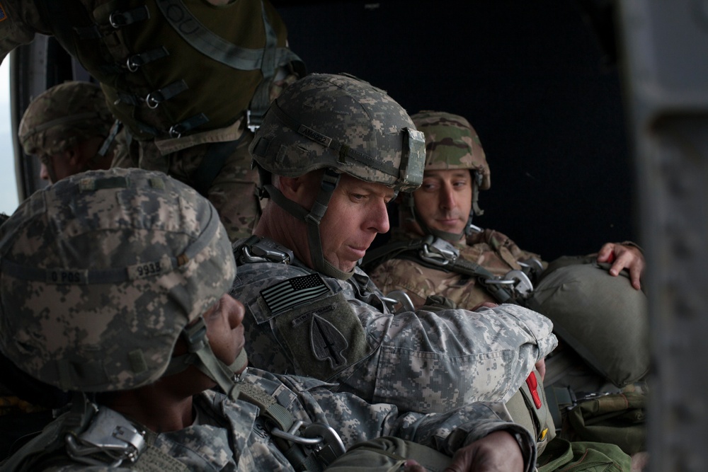 Fort Bragg Paratroopers Conduct Airborne Operation