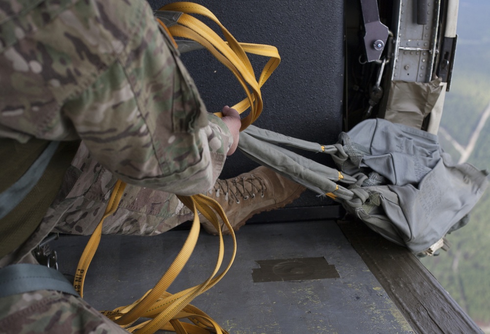 ARSOAC Jumpmaster Conducts Airborne Operation