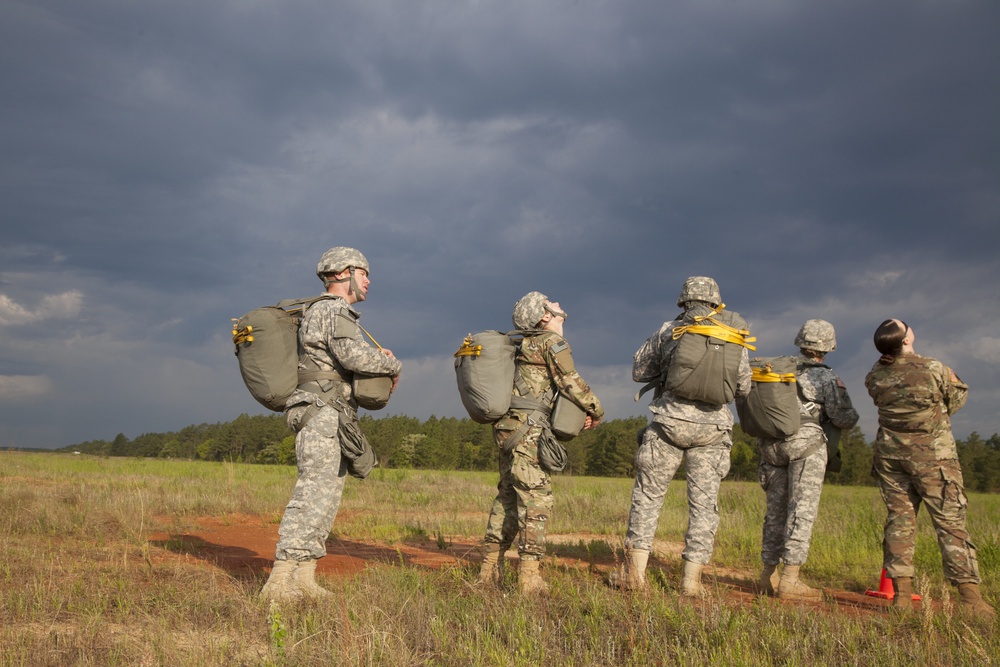 Fort Bragg Paratroopers Prepare For Airborne Operation