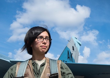 Flying to get familiar; maintainer gains new perspective of mission