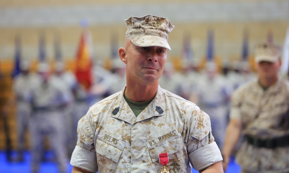 Sgt. Maj. Scott R. Helms Retirement Ceremony