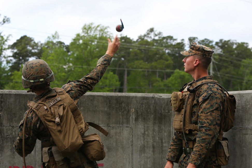 3/8 trains Marines with a boom