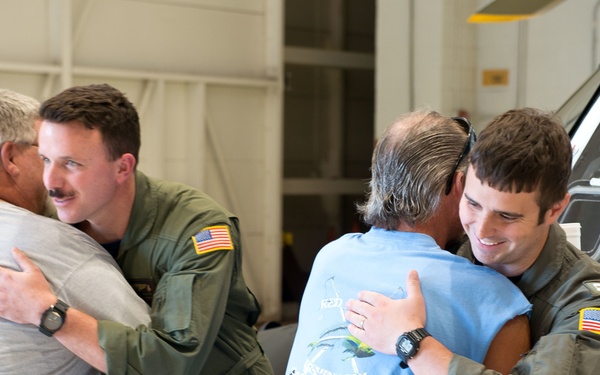 Coast Guard reunites with rescued men
